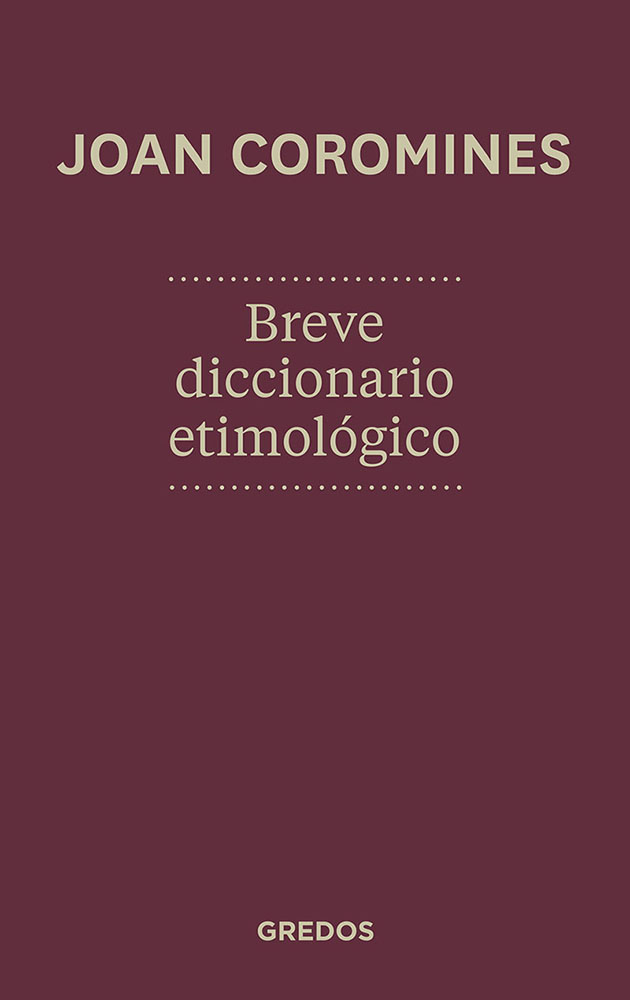 Breve diccionario etimológico | Riverside Agency . Distribuidora